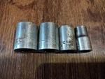 Craftsman V Series 1/2 Drive Sockets 15/16 , 7/8", 11/16", And. Fixed Price $14.99.