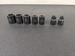 #bo194 Matco Adv 3/8" Drive Sae Shallow Impact Socket Set. Fixed Price $49.95.