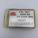 Mac Tools Smxe8pt 8 Pc Torx Socket Set 1/4" And 3/8" Drive Vintage Nos. Fixed Price $55.00.
