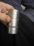 Vintage 1 1/4 Inch 12-point Williams Hd-1240 Deep Socket 3/4inch Drive. Fixed Price $7.99.