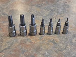 Snap-on 7 Pc. Torx Bit Sockets T50 T47 T45 T25 T20 T10 T8 - Usa. Fixed Price $59.99.