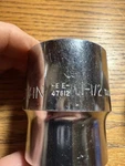 Craftsman 3/4" Drive Socket Ee 47812 1-1/2" With 1/2 To 3/4 Adapter. Fixed Price $18.00.