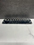 Snap On 3/8" Drive 9 Thru 19 Mm 6-point Shallow Socket Set 212fsmy (no Cover). Fixed Price $119.99.