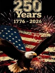 250 Years American Flag Diy 5d Diamond Painting Kit For Adults Decor 12x16. Fixed Price $7.99.