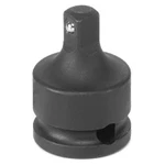 3/8" Female X 1/2" Male Adapter With Locking Pin 1138al Grey Pneumatic Metal. Fixed Price $16.94.
