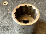 Gearwrench 1/2" Drive Shallow 12pt Sockets Sae 36 Mm Metric 80815d. Fixed Price $9.00.