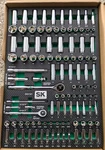 Sk 105pc 1/4 & 3/8 Drive Metric/sae Set Storage Tray Professional Tools New. Fixed Price $229.75.