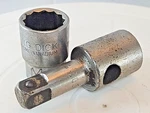 Vintage King Dick 1/2" Drive Universal Swivel Joint Socket Hsw 207 7/16w 1/2bs. Fixed Price $29.54.