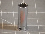 Snap On 3/8" Drive Deep Spline Socket 9/16" Fel180 12pt Dr Ground 1999. Fixed Price $27.99.