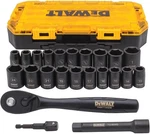 Dewalt Combination Deep Impact Socket Set Ratchet 23 Piece Tool 1/2" Drive Black. Fixed Price $64.99.