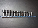 Matco Usa 1/4" 5-15mm 6-point Universal Impact 12-piece Socket Set Saupm126rb. Fixed Price $579.00.