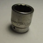 Matco A14m2 1/4" Drive 12 Point Metric 14mm Shallow Chrome Socket. Fixed Price $13.88.