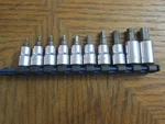 Matco 10 Piece 3/8 Metric Hex Bit Socket Driver Set. Fixed Price $109.99.