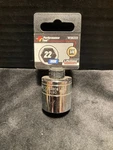 Performance Tool Socket 22mm 3/8 Drive Chrome Vanadium W38222 Mechanic. Fixed Price $5.99.