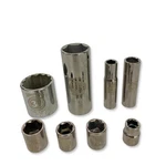 Armstrong Usa Socket Set, 6-point & 12-point Mixed, 8 Pieces, Deep Standard. Fixed Price $50.95.