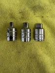 Snap On Tools 3pc Pipe Plug Socket Set 6mm Pmm406 8mm Pmm408 10mm Pmm410 3/8. Fixed Price $45.00.