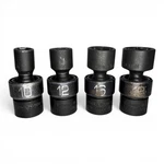 Matco Adv 3/8 Drive Metric Swivel Impact Socket Lot 4pc Bup 6pt 10mm-18mm. Fixed Price $49.99.
