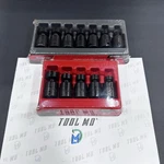 Snap-on Tools New 12pc 3/8" Drive 6pt Sae & Metric Low Profile Swivel Impact Set. Fixed Price $599.95.