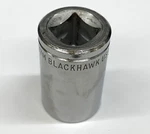 Blackhawk Tools, 1/2" Drive Chrome Shallow Socket, 17mm, 12 Pt, #42017m Usa. Fixed Price $20.97.