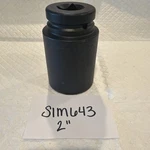 Snap-on Tools Usa New 1" Drive 6-point Sae 2 Deep Impact Socket Sim643. Fixed Price $224.95.