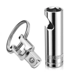 Workpro Socket Bottle Opener 3/8" X14 Mm Deep Square Drive 6-point. Fixed Price $19.99.