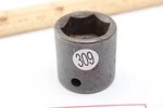 Rockwell P-2222 11/16" Sae Black Oxide 3/8" Drive 6 Point Shallow Socket Usa. Fixed Price $9.99.