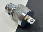 Snap-on Tools Usa S77 1/2" Drive Chrome Knurled Grip Ratchet Adapter Tool. Fixed Price $74.09.