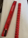 Snap On 3/8 Drive Flexible Magnetic Socket Rail In Red Holds 14 Sockets New. Fixed Price $61.33.