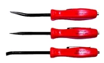 *new* Snap-on Pocket Pry Bar Set = 3 Pcs *red Handles* 5" Long Magnetic Ends. Fixed Price $84.95.