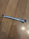 Snap-on Wxs-910 1/4 Bs & 5/16 Britsh Standard Whitworth Double Box Wrench. Fixed Price $38.99.