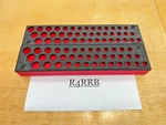 Snap-on Tools Red 2pc Foam Organizers For 1/4" Drive Metric + Sae Sockets Sets. Fixed Price $250.00.