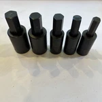 Matco Tools Hex Socket Set 5 Pc 1/2" Drive 3/8 - 5/8 Sae Cxdp Series. Fixed Price $49.99.