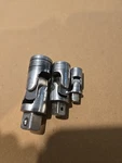 Snap On 1/4",3/8",1/2" Drive Chrome Universal Swivel Sockets Usa Read Ad. Fixed Price $50.00.