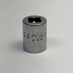 Vintage Mac 9/16 3/8 Drive Shallow Socket 12 Point X182 Usa. Fixed Price $6.76.