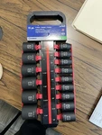 Kobalt 15pc Sae 1/2 Drive 6pt Impact Rated Socket Set. Fixed Price $55.00.