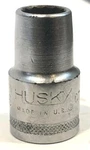 Vintage Husky 1/2" Drive 12 Point 7/16 Socket Ct1214 Made In Usa. Fixed Price $10.37.