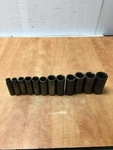 Mac Tools Cdp 1/2" Drive 12 Piece Deep Impact Socket Set 6 Point 7/16 - 1-1/4. Fixed Price $139.99.