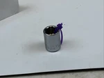 Husky 21014, 7/16in. 1/4 Drive 12pt Sae Socket, Usa - Purple. Fixed Price $2.20.