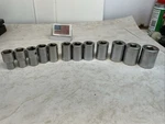 Billings Lifetime 12pc 1/2 Drive 12pt Sockets 3/8in. Min - 1in. Max, Usa. Fixed Price $38.00.