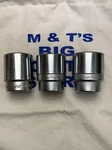 Blue-point 3/4" Drive 12pt 3pc Sae Shallow Chrome Socket Set U422, U442, U462. Fixed Price $77.00.