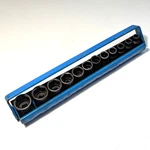 Cornwell 1/4 Drive 12pc Metric Impact Socket Set 5-15mm W/ Tray Vintage Usa. Fixed Price $99.95.