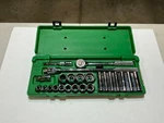 Vtg S-k Tools 24 Pc 1/2" Drive Sae Socket Set 4123 Made In Usa Grt Shape. Fixed Price $240.00.