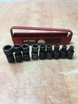 Mac Usa 1/4 Drive 9pc Metric Universal Swivel Impact Set 5.5mm To 13mm W/tray. Fixed Price $249.99.