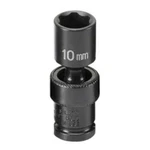 Grey Pneumatic 910ums 1/4" Surface Drive X 10mm Standard Universal Socket. Fixed Price $18.83.