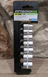 Pittsburgh Pro 3/8" Drive, 7 Piece, Spline Socket Set, Metric 10-19mm #96362. Fixed Price $9.98.