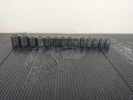 #az084 Snap-on 315immya 1/2" Drive 6-point Metric 24mm Shallow Impact Socket Set. Fixed Price $219.95.