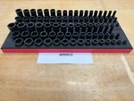 Snap-on Tools New 99pc 1/2" Drive 6pt Metric Sae Master Impact Socket Foam Sets. Fixed Price $4999.95.
