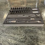 Snap-on 153gss05fmdt 53 Pc 1/4 Essential Metric Sae Sockets Ratchets Extensions. Fixed Price $1614.95.