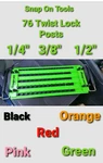 Snap On 1/4,3/8,1/2 Sae & Metric Socket Organizer Holder Tray 76 Posts Twist Loc. Fixed Price $222.95.