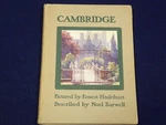 1910 Cambridge By Ernest Haslehust & Noel Barwell Book - Color Illus. Kd 2449. Fixed Price $45.00.